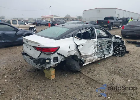 2024 Nissan Sentra Sr из США, поврежденный, VIN 3N1AB8DV1RY305774